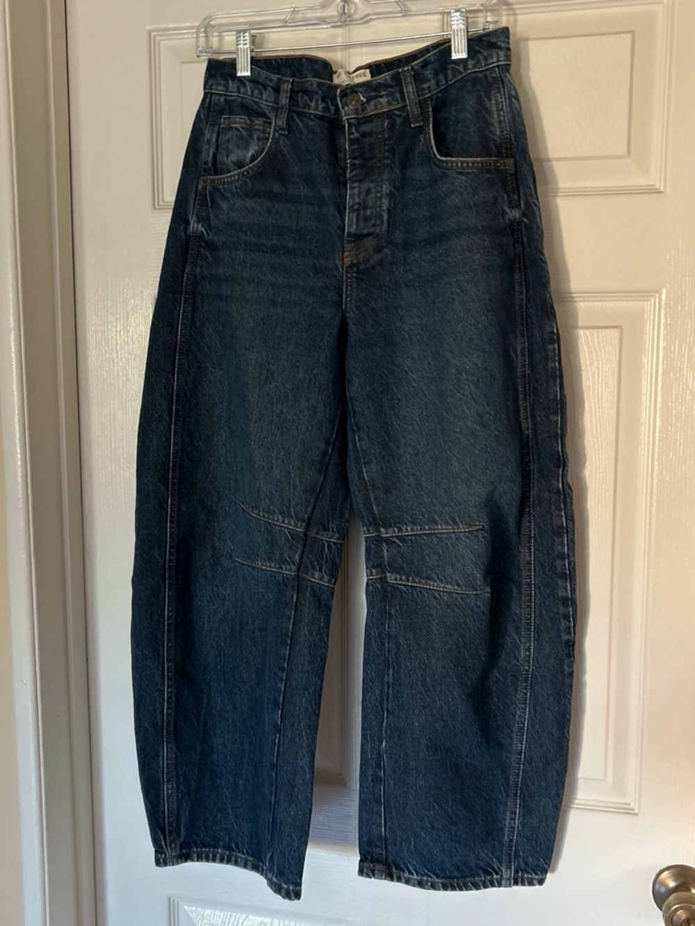 Free People We The Free High Waisted Barrel Jeans